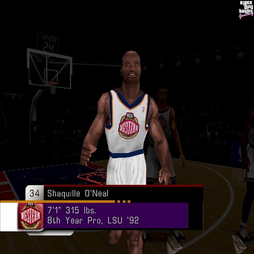 West All-star Starting Lineups | ESPN NBA 2Night (Dreamcast) | Black Lung Bandit Gaming