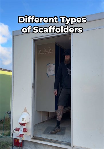 Recognizable Types of Scaffolders in Construction