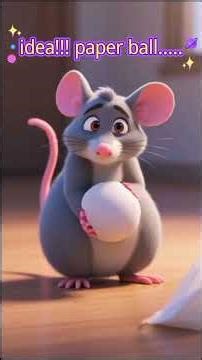 Orange Cat Gets Pranked by a Mouse 🐭😂 | Hilarious Short”