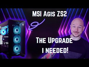 My First New Gaming PC In Five Year! The MSI Aegis ZS2! #sponsored