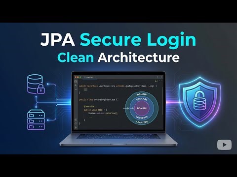 Practical 2 Part 3 – Securing Login with JPA Repository | Clean Architecture & Safe Authentication