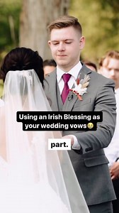 Sobbing over these vows 🥺😭 Credit to @vantagepoint.pv @morgynnehunter ✨ #wedding #weddingvows #weddingceremony #bridetobe #groomtobe #irishwedding #weddingideas #weddingtips #2023wedding #couplegoals #relationshipgoals #engaged | Nearlywed