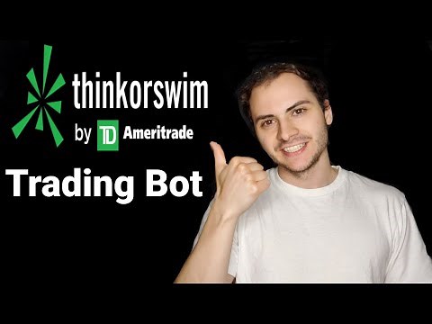 TD Ameritrade ThinkorSwim Auto Trading Bot Part 1