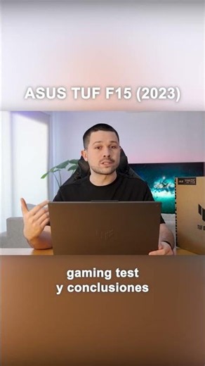 ASUS TUF F15 (2023) GAMING TEST y CONCLUSIONES #notebook #laptop #gaming #review