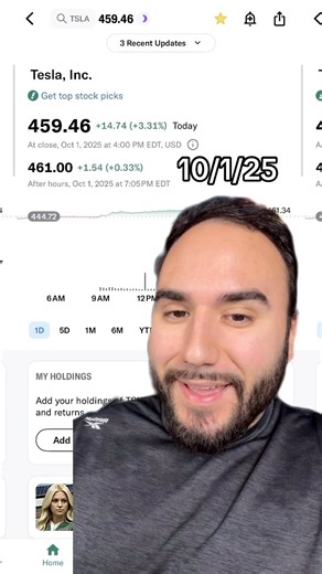 TESLA STOCK CRASH COMING!? GET READY!🤯 #tesla #teslastock #elonmusk #tradingstocks #stockmarket | Stas Talks Stocks