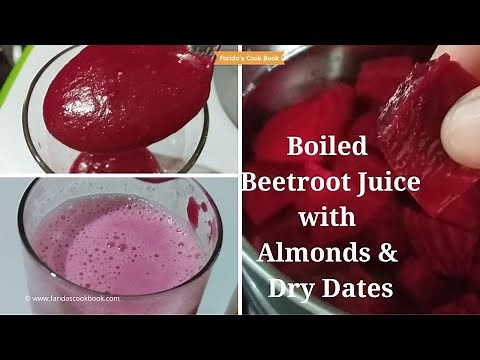 beetroot juice | how to make boiled beetroot juice recipe | beetroot recipes | smoothie