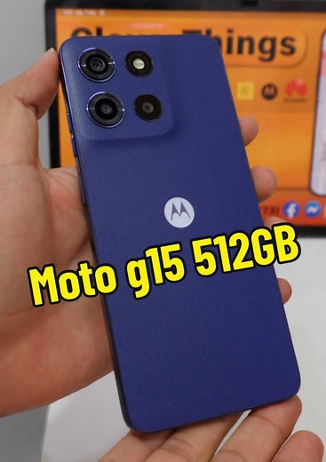 ¡RECIÉN LLEGADO Y YA ES TENDENCIA! 🚀 Unboxing del nuevo Moto g15. Lo mejor: ¡512GB de memoria para que nunca borres nada! 📸 Olvídate de los avisos de