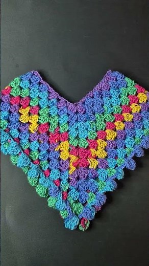Crochet Baby Poncho 🧶 | Easy Instructions for Beginners
