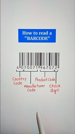 How To Read a Bar Code ? 🔥📖