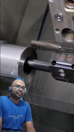 Mind-Blowing CNC Lathe Boring Trick You Must Try! 😳🔥#machine #cnc #diy #machining #automobile