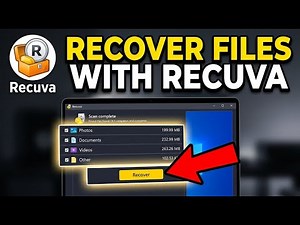 How to Recover Files with Recuva - Full Guide