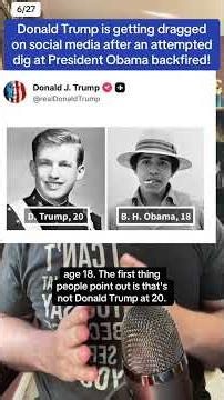 Donald Trump should obsess more about his job than President Obama. #donaldtrump #trump