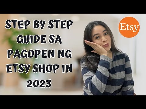 Paano mag open ng Etsy Account at Etsy Shop | Step by Step Tutorial for Beginners 2023 (Side Hustle)