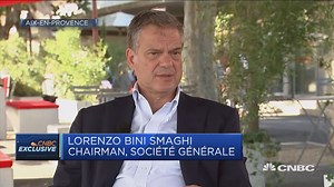 SocGen chairman: Trade tension could keep EU rates lower for longer