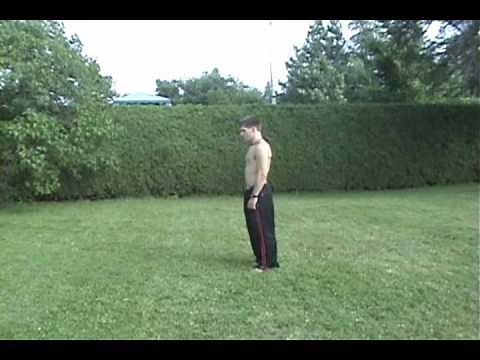 Frontflip & Backflip standing training