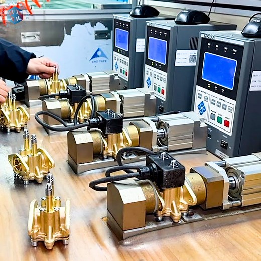 318K views · 5.9K reactions | process of manufacturing a dual flow solenoid valve. China Refueling machineFlow valve factory | Process everything factory’s | Facebook