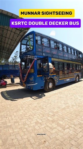 Ashik (Bus Fan | Bus Vlogger) on Instagram: "KSRTC Munnar Sightseeing Double Decker Bus 🚌 Daily 3 trips 9 am 12:30 pm & 4 pm Upper Deck: 400 Lower Deck : 200 How to Book 🎟️ Book online from KSRTC app In From select "Munnar Royal View Double Decker" To select Sightseeing #munnar #ksrtcmunnar #ksrtcdoubledeckerbus #trending #busreels #viral #instareels"