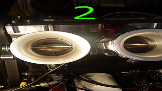 Same engine, 2 different fuel injection timings. Which one do you think is the best, 1 or 2 ? www.hastech.se/webshop.html #ford #fordracing | Hastech Engineering