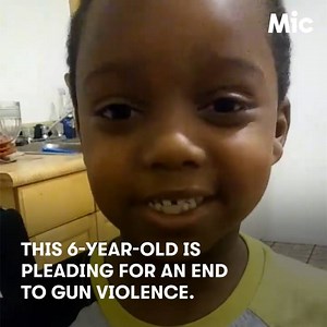 This 6-year-old has a powerful message against gun violence. | Mic