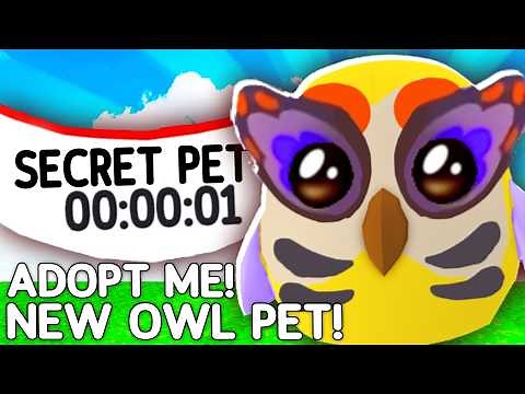 Adopt Me Day Of The Dead Update! New OWL PET!