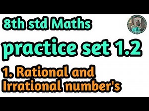 practice set 1.2 | standard 8th maths | easy explanation in marathi