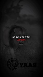 I'm just quiet -quotes - motivational video - inspiration-motivation-facts- lion#yaas_vibes Motivation - motivational quotes - motivational speech-motivational video - motivation quotes for success in life - motivational song - motivational music- quotes about life lesson - quotes about life - Quotes that hit hard- quotes channel - quotes about love - quotes motivation - quotes about friendship - quotes library - lifequotes status - lifequotes in English - lifequotes short - life quotes motivati