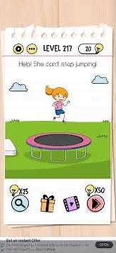 Brain test level 217 Walkthrough Solution