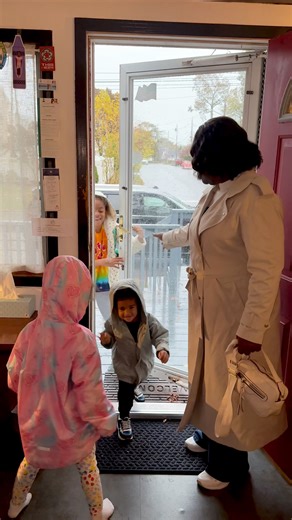 The kids want to show this to grandma and grandpa. Autumn is making sure her baby brother is happy | A Life Less Scripted