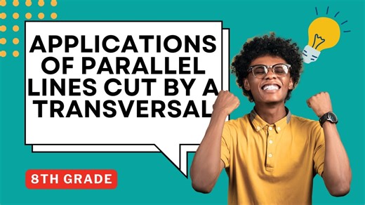 Introduction to Parallel Lines Cut by a Transversal Guided Notes and Lesson for 8th Grade