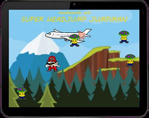 Super Headjump JumpMan by LAZY SPAR7AN GAMES