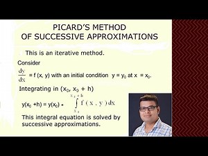 Picard's Method Of Successive Approximations