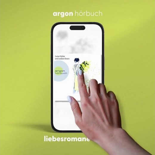 Aktuelle Liebesroman-Bestseller im Hörbuch von argon Frühjahr 2026 - Handy_1080x1080
