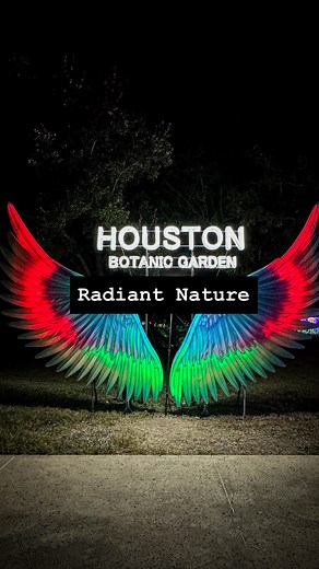 Radiant Nature at the Houston Botanic Garden is now open ✨ and one of our top holiday picks. This dazzling Chinese lantern festival features larger-than-life displays, interactive elements, and scenes inspired by nature and the Lunar New Year. Good to know: the stroller-friendly path spans nearly a mile of glowing installations, there are food vendors, you can buy timed tickets in advance, and both on-site and shuttle parking are available (best purchased ahead). Open through February! Tickets &