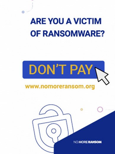 No More Ransom – do you need help unlocking your digital life? | Europol
