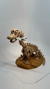 3D Printed Brachiosaurus Fossil Replica With Display Stand - Etsy