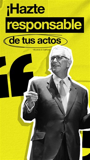 La actitud y el esfuerzo lo cambian todo 🤩. Porque el verdadero éxito empieza cuando tomas responsabilidad, trabajas con integridad y nunca te rindes 💪🔥 Así lo recuerda Ricardo Salinas: el camino hacia el progreso comienza dentro de uno mismo. | Grupo Salinas