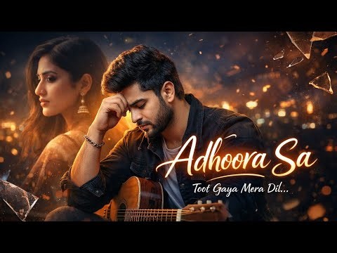 Adhoora sa new (official song ) New sad song kc music || #music #sadsong