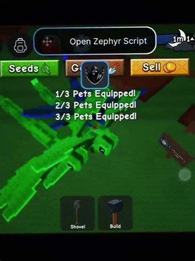 Zephyr Scripts on top!! 🤪 (SCRIPT IN BIO!) #growagarden2 #roblox