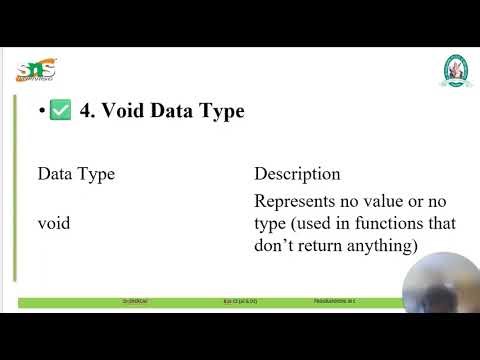 Data Types in C