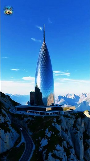 Futuristic Space Station Above the Clouds | Epic IMAX-Style Sci-Fi Vision