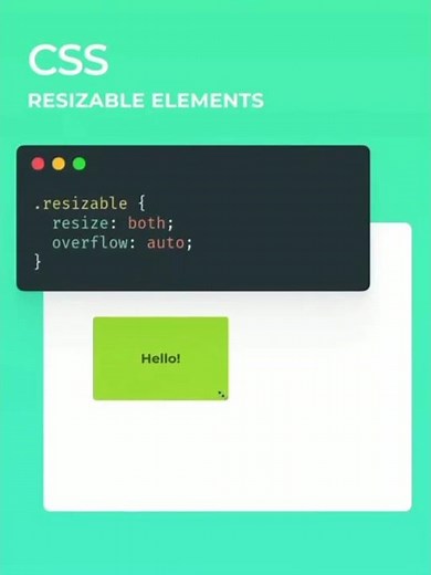 🌀 Resizable Elements #css #javascript #html #animation #minmax #how #tutorial #overflow #responsive