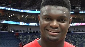 Zion talks challenging Gobert, hitting first 3-pointer