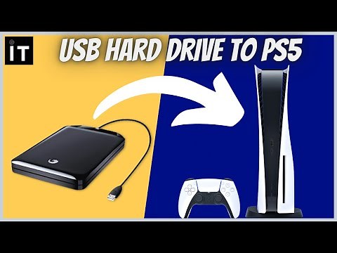 How To Setup External USB Hard Drive On PS5 Easy Method - External Hard Drive to PS5 -