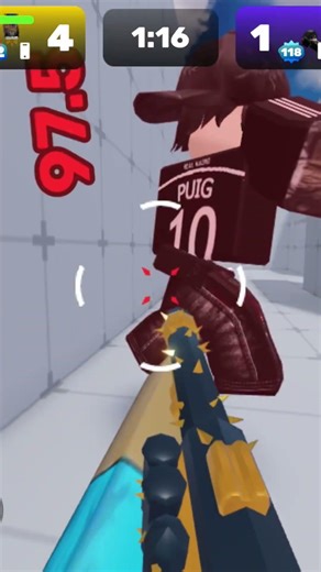 Bro said ez and lose the round and I use use one weapon it only ￼the whole round 😭