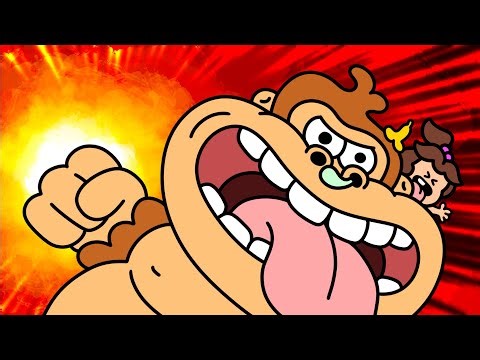 Boss Fights in "Donkey Kong Bananza" be like (Animation)