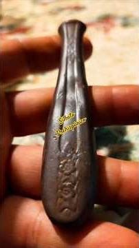 silbato prehispánico de cobré más de 800 años detectado con radiestecia