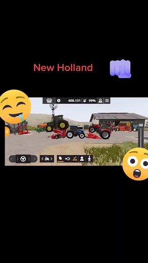 Exploring New Holland Tractors in Farming Simulation