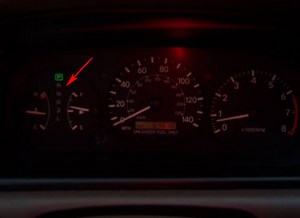no gear shift indicator light