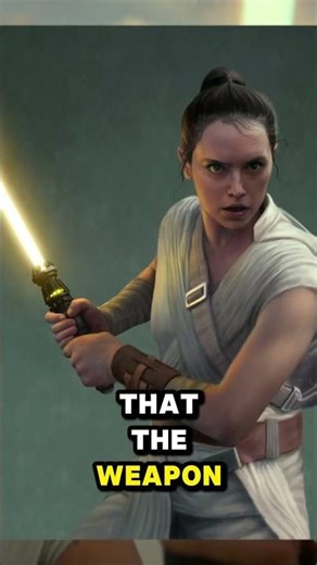 Does Rey’s lightsaber change colors?