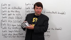 "Let's…" is one of the most common imperative phrases in English. In Alex EngVid's new video, you'll learn 25 common ways to use "let's". LET'S GET STARTED! | engVid